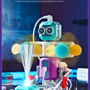 Children's Circuit Science Experiment Physics Set Toys, Children STEM Electronics Building Blocks