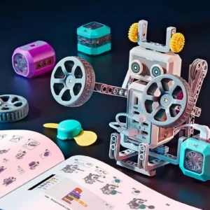 Children's Circuit Science Experiment Physics Set Toys, Children STEM Electronics Building Blocks
