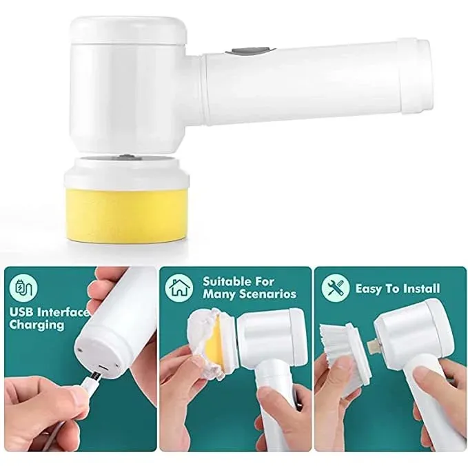 5-in-1 Electric Magic Brush Cleaner - Image 2